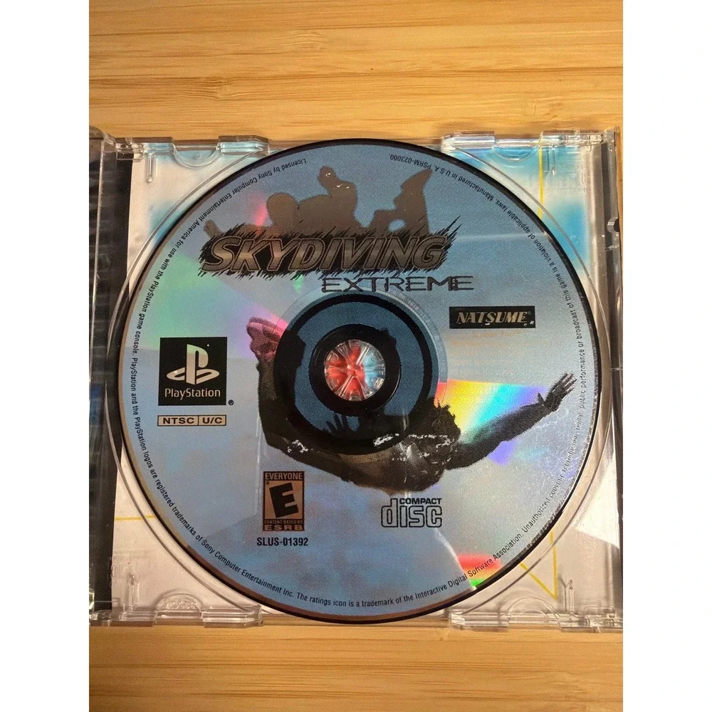 Skydiving‎ Extreme PS1 Complete CIB PlayStation 1 Untested Water Damage